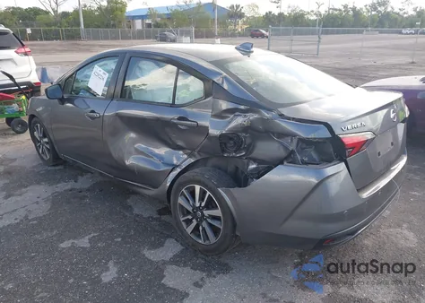 2021 Nissan Versa Sv Xtronic Cvt z USA, uszkodzony, nr VIN 3N1CN8EV7ML845490